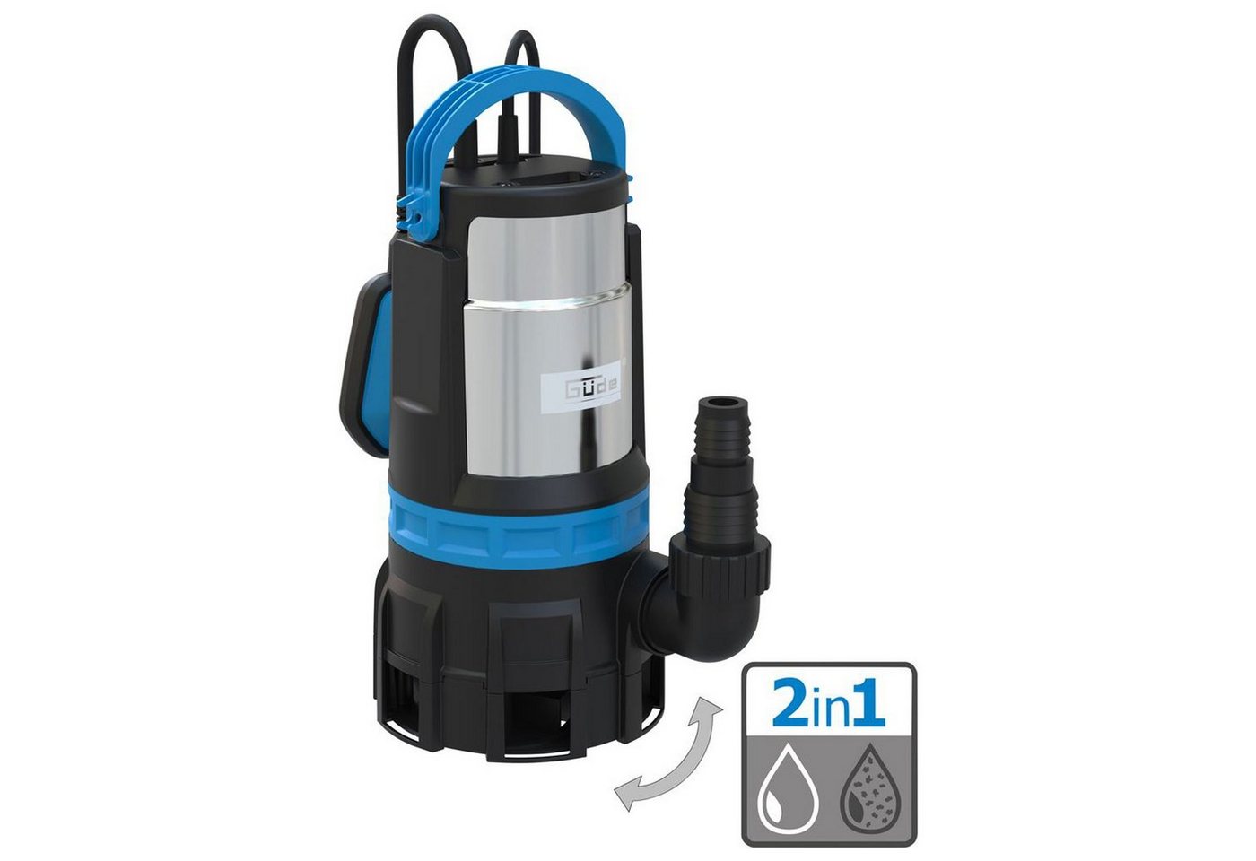 Güde Schmutzwasserpumpe Kaltwasserpumpe Tauchpumpe GS 750.1 Kombitauchpumpe 2in1 750W 9m Güde Schmutzwasserpumpe Kaltwasserpumpe Tauchpumpe GS 750.1 Kombitauchpumpe 2in1 750W 9m von Güde