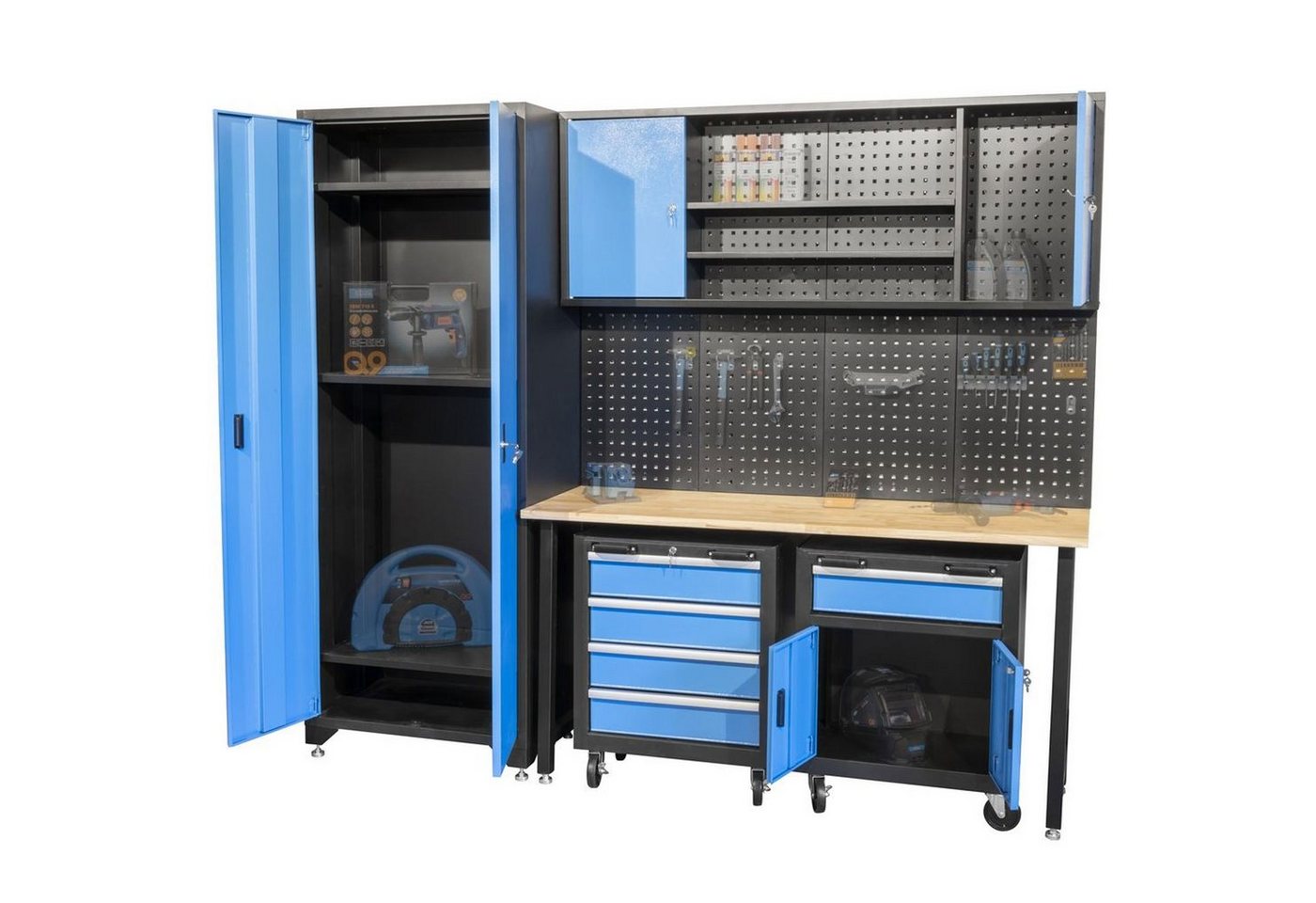 Güde Werkbank Güde Werkstatteinrichtungs-Set GWS 6-tlg. 40495 Güde Werkbank Güde Werkstatteinrichtungs-Set GWS 6-tlg. 40495 von Güde