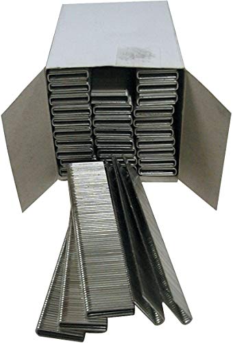 Güde 40254 Nagler-Klammern 22 mm (verzinkter Stahl, 1,25 mm Klammern Stärke, 22 mm Länge, 5,7 mm Nagelbreite, 2500 Stück pro Verkaufseinheit, Kompatibel mit handelsüblichen Nagelpistolen) von Güde