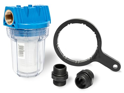Güde Wasserfilter TYP A (inkl. Filtereinsatz, beidseitiger Gewindeanschluss aus Metall IG/AG 1“, max. 5,5 bar, auswaschbare Filterkartusche, kein Ansaugen von Sand und Feststoffen, für Gartenpumpen) Güde Wasserfilter TYP A (inkl. Filtereinsatz, beidseitiger Gewindeanschluss aus Metall IG/AG 1“, max. 5,5 bar, auswaschbare Filterkartusche, kein Ansaugen von Sand und Feststoffen, für Gartenpumpen) von Güde