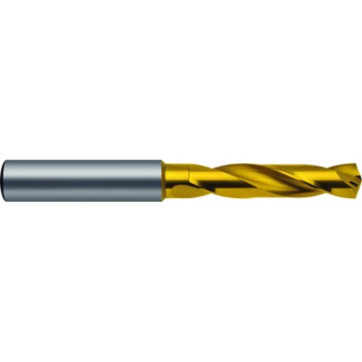 Ratiobohrer 1660 DIN 6537K RT 100 F VHM TiN IK RH 140° 11,2mm von Gühring