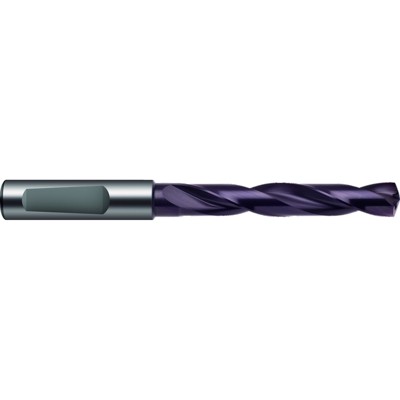 Ratiobohrer 2471 DIN 6537L RT 100 U VHM nanoFIRE IK rechts 140° 8,2mm von Gühring