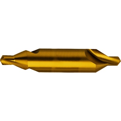 Zentrierbohrer HSS-TiN DIN 333A 60° rechts 2,00mm von Gühring
