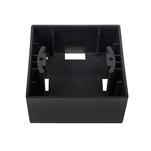 Gunsan Visage 1-fach Rahmen Aufputzgehäuse Schwarz von Günsan