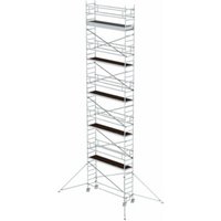 MUNK Alu-Rollgerüst mit Ausleger Plattformen im 2m-Abstand Plattform-Höhe 10,45 m Länge 3,00 m MUNK Alu-Rollgerüst mit Ausleger Plattformen im 2m-Abstand Plattform-Höhe 10,45 m Länge 3,00 m von MUNK