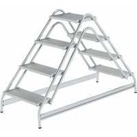 MUNK Günzburger Steigtechnik Aluminium-Arbeitspodest beidseitig begehbar Aluminium 2 x 4 Stufen MUNK Günzburger Steigtechnik Aluminium-Arbeitspodest beidseitig begehbar Aluminium 2 x 4 Stufen von Günzburger Steigtechnik GmbH