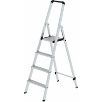 MUNK Aluminium-Stehleiter ML einseitig begehbar 4 Stufen MUNK Aluminium-Stehleiter ML einseitig begehbar 4 Stufen von MUNK