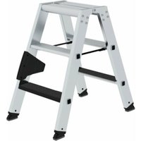 MUNK Aluminium-Stehleiter beidseitig begehbar clip-step R13 2 x 3 Stufen MUNK Aluminium-Stehleiter beidseitig begehbar clip-step R13 2 x 3 Stufen von MUNK