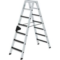 MUNK Aluminium-Stehleiter beidseitig begehbar clip-step R13 2 x 7 Stufen MUNK Aluminium-Stehleiter beidseitig begehbar clip-step R13 2 x 7 Stufen von MUNK