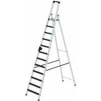 MUNK Aluminium-Stehleiter einseitig begehbar clip-step R13 1 x 12 Stufen MUNK Aluminium-Stehleiter einseitig begehbar clip-step R13 1 x 12 Stufen von MUNK