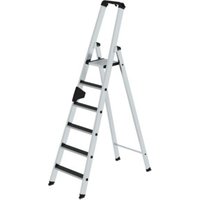 MUNK Aluminium-Stehleiter einseitig begehbar clip-step R13 1 x 6 Stufen MUNK Aluminium-Stehleiter einseitig begehbar clip-step R13 1 x 6 Stufen von MUNK
