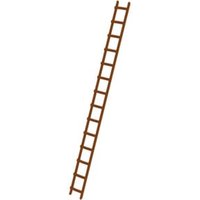 MUNK Dachdecker-Auflegeleiter Holz 14 Sprossen von MUNK