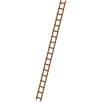 MUNK Dachdecker-Auflegeleiter Holz 18 Sprossen MUNK Dachdecker-Auflegeleiter Holz 18 Sprossen von MUNK