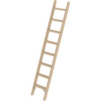 MUNK Stufen-Anlegeleiter Holz ohne Traverse 8 Stufen MUNK Stufen-Anlegeleiter Holz ohne Traverse 8 Stufen von MUNK