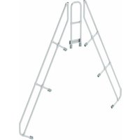 MUNK zweiter Handlauf Aluminium-Überstieg stationär/fahrbar 60° 11 Stufen von MUNK