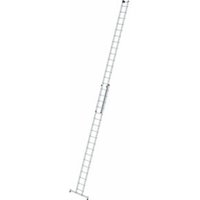 MUNK Aluminium-Schiebeleiter 2-teilig nivello®-Traverse 2 x 18 Sprossen von MUNK