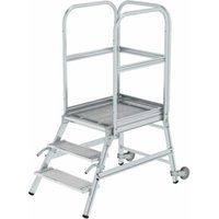 MUNK Podestleiter einseitig Rollen-Griff MUNK Podestleiter einseitig Rollen-Griff von MUNK