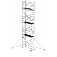 MUNK Rollgerüst mit Plattform im 2-m-Abstand und Ausleger MUNK Rollgerüst mit Plattform im 2-m-Abstand und Ausleger von MUNK