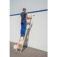 MUNK Stufen-Anlegeleiter Holz ohne Traverse 8 Stufen von MUNK