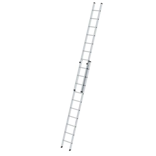 Aluminium-Schiebeleiter 2 x 10 Sprossen Arbeitshöhe bis ca. 6,00 m von Günzburger Steigtechnik