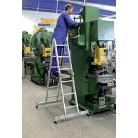 MUNK Günzburger Steigtechnik 11111 Aluminium Multifunktionsleiter Montage mit Werkzeug Arbeitshöhe von MUNK Günzburger Steigtechnik