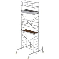 MUNK Günzburger Steigtechnik 154445 Rollgerüst Montage ohne Werkzeug Arbeitshöhe (max.): 6.5m von MUNK Günzburger Steigtechnik