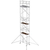MUNK Günzburger Steigtechnik 154746 Rollgerüst Montage ohne Werkzeug Arbeitshöhe (max.): 9.4m von MUNK Günzburger Steigtechnik