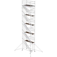 MUNK Günzburger Steigtechnik 167510 Rollgerüst Montage ohne Werkzeug Arbeitshöhe (max.): 12.4m von MUNK Günzburger Steigtechnik