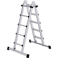 MUNK Günzburger Steigtechnik 32123 Aluminium Teleskopleiter Arbeitshöhe (max.): 6.4m von MUNK Günzburger Steigtechnik