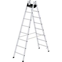 MUNK Günzburger Steigtechnik 33016 Aluminium Stufen-Stehleiter Arbeitshöhe (max.): 3.7m von MUNK Günzburger Steigtechnik