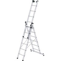 MUNK Günzburger Steigtechnik 33306 Aluminium Multifunktionsleiter Montage mit Werkzeug Arbeitshöhe von MUNK Günzburger Steigtechnik