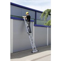 MUNK Günzburger Steigtechnik 40618 Aluminium Anlegeleiter Montage mit Werkzeug Arbeitshöhe (max.): von MUNK Günzburger Steigtechnik