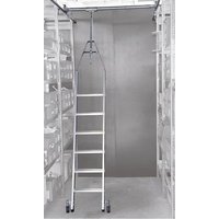 MUNK Günzburger Steigtechnik 44506 Stufen-Regalleiter drehbar für Doppelregal 6 Stufen 1St. MUNK Günzburger Steigtechnik 44506 Stufen-Regalleiter drehbar für Doppelregal 6 Stufen 1St. von MUNK Günzburger Steigtechnik