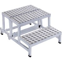 Günzburger Steigtechnik MUNK 50411 Aluminium Treppe Erweiterunsmodul Arbeitshöhe (max.): 2.4m Silb von MUNK Günzburger Steigtechnik