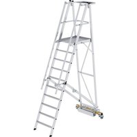 MUNK Günzburger Steigtechnik 52710 Aluminium Plattformleiter Montage mit Werkzeug Arbeitshöhe (max von MUNK Günzburger Steigtechnik