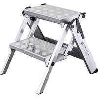 MUNK Günzburger Steigtechnik 54202 Klapptritt Arbeitshöhe (max.): 2.45m von MUNK Günzburger Steigtechnik