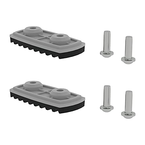 Günzburger Steigtechnik nivello®-Fußplatte Standard - für Holmhöhe 58/73 mm von Günzburger Steigtechnik