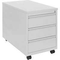 Gürkan Rollcontainer lichtgrau 3 Auszüge 46,0 x 79,0 x 62,0 cm von Gürkan