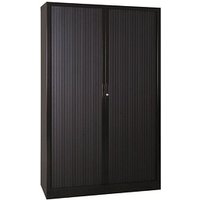 Gürkan Rollladenschrank schwarz 4 Fachböden 120,0 x 46,0 x 195,0 cm von Gürkan