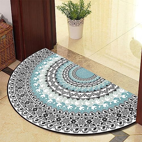 Guest Ruyunlai Halbrunde Bodenmatte Anti Rutsch Fussmatte fußmatte türmatte draußen Vintage Teppich fussmatte aussen Doormat fußmatten Grauer Rand 60x110cm Guest Ruyunlai Halbrunde Bodenmatte Anti Rutsch Fussmatte fußmatte türmatte draußen Vintage Teppich fussmatte aussen Doormat fußmatten Grauer Rand 60x110cm von Guest Ruyunlai