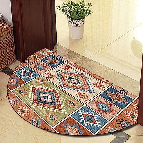 Guest Ruyunlai Halbrunde Bodenmatte Anti Rutsch Fussmatte fußmatte türmatte draußen Vintage Teppich fussmatte aussen Doormat fußmatten grüner Diamant 50x80cm Guest Ruyunlai Halbrunde Bodenmatte Anti Rutsch Fussmatte fußmatte türmatte draußen Vintage Teppich fussmatte aussen Doormat fußmatten grüner Diamant 50x80cm von Guest Ruyunlai