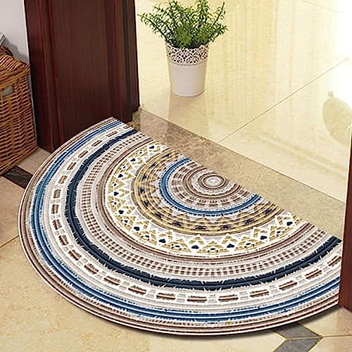 Guest Ruyunlai Halbrunder Teppich FußMatte Halbrund Hereinspaziert Fussmatten HaustüR Bodenmatte Innen Fussmatte Kitchen Mat Deko Eingangsbereich Aussen brauner Kreis 50x80cm Guest Ruyunlai Halbrunder Teppich FußMatte Halbrund Hereinspaziert Fussmatten HaustüR Bodenmatte Innen Fussmatte Kitchen Mat Deko Eingangsbereich Aussen brauner Kreis 50x80cm von Guest Ruyunlai