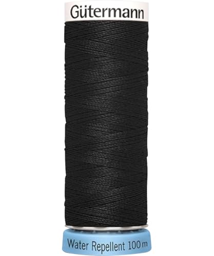 Gütermann creativ Allesnäher Water Repellent Nähgarn 100m PolyesterGarn Waschbar bis 60°C Handarbeiten Nähprojekte Nähen 000 Schwarz Gütermann creativ Allesnäher Water Repellent Nähgarn 100m PolyesterGarn Waschbar bis 60°C Handarbeiten Nähprojekte Nähen 000 Schwarz von Gütermann