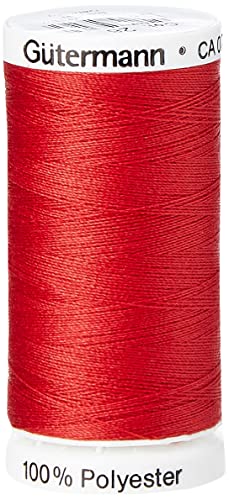 Gütermann 0026 Polyester-Nähgarn, 250 m, Scharlachrot, 5.5 x 2.7 x 2.7 cm Gütermann 0026 Polyester-Nähgarn, 250 m, Scharlachrot, 5.5 x 2.7 x 2.7 cm von Gütermann