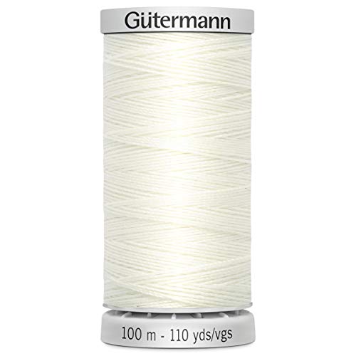 Gütermann Extra Polsterung starken Nähgarn 100 m 111 – Pro Spule + Gratis Minerva Crafts Craft Guide von Gütermann