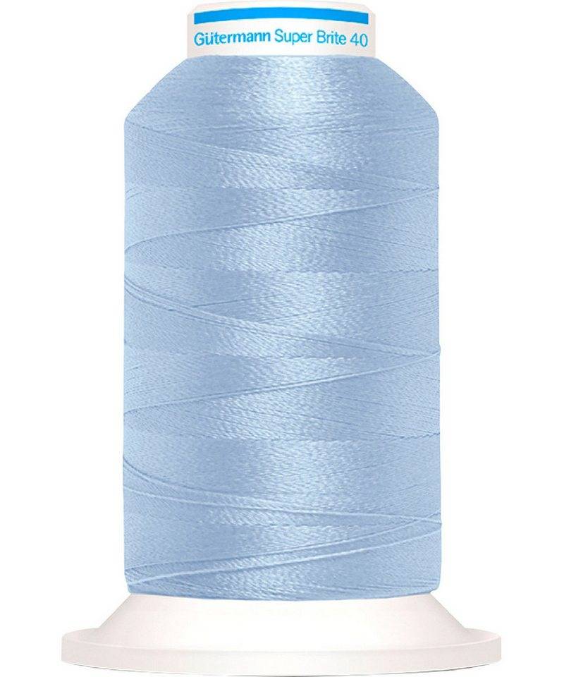 Gütermann Gütermann Super Brite Maschinenstickfaden, 1000 m Nähgarn von Gütermann