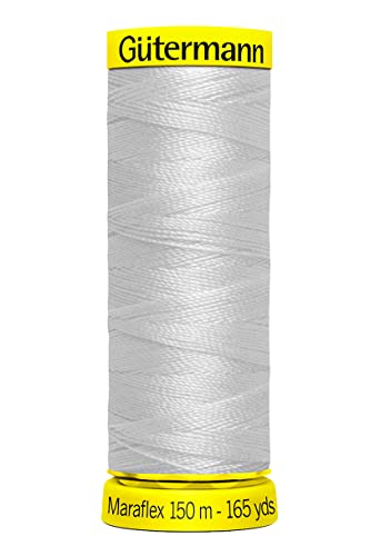 Gütermann Maraflex, No. 120, für hochelastische Nähte 8 Silber von Gütermann