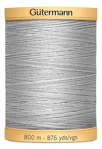 Gütermann Natürliche Baumwolle Nähgarn 800 m 618 – Pro Spule + Gratis Minerva Crafts Craft Guide von Gütermann