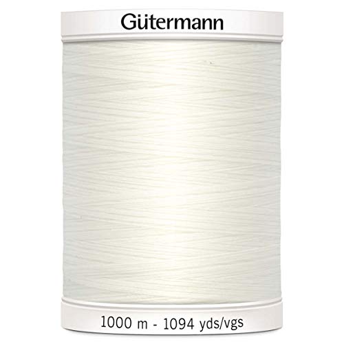 Gütermann Sew alle Nähgarn 1000 m 111 – Pro Spule + Gratis Minerva Crafts Craft Guide von Gütermann