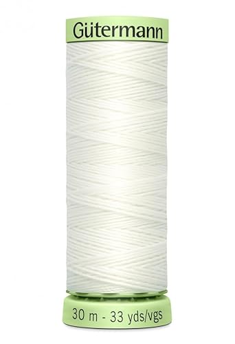 Gütermann Top Stitch Button Twist Starke Nähgarn 30 m 111 – Pro Spule + Gratis Minerva Crafts Craft Guide von Gütermann